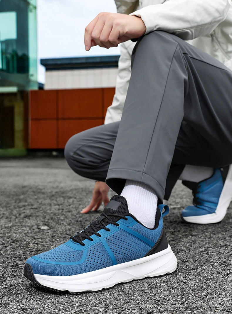 Men’s Barefoot Sneakers – Zero Drop, Wide Toe, Lightweight Breathable Minimalist Running & Gym Shoes