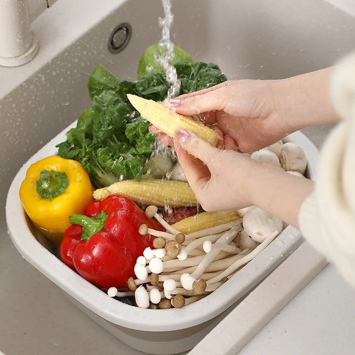 DrainEase™ Retractable Colander