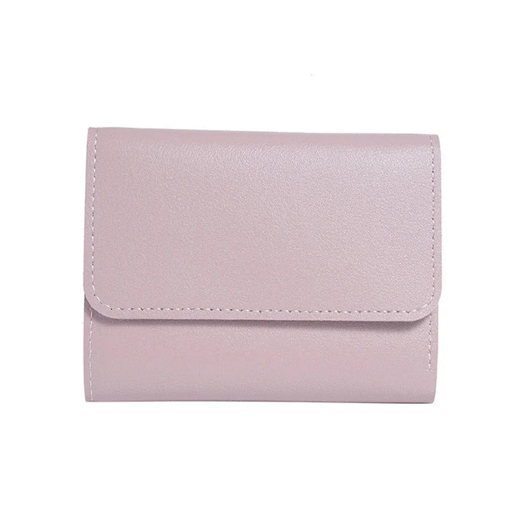 Niedliches Damen-Geldbeutel aus PU-Leder für Münzen und Karten – Kleine Geldbörse mit Schnappverschluss