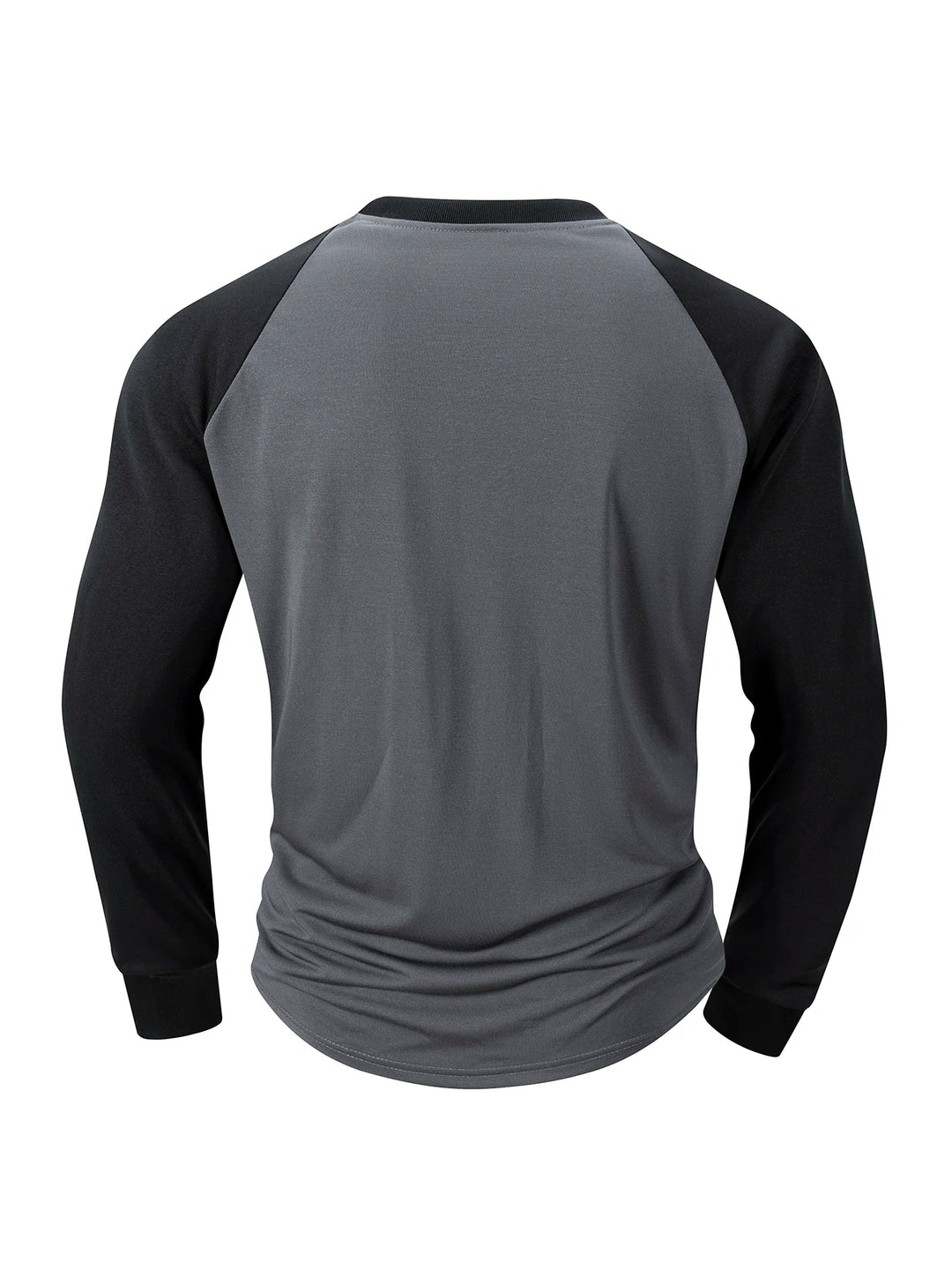 T Shirt for Men O-neck Casual Long Sleeve T-shirts Solid Color Men's Clothing Full Length Sleeve for Spring Summer Undershirts