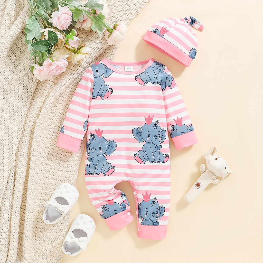 TinyBear™ Weicher Baby-Einteiler für Jungen – Modischer Winter-Strampler