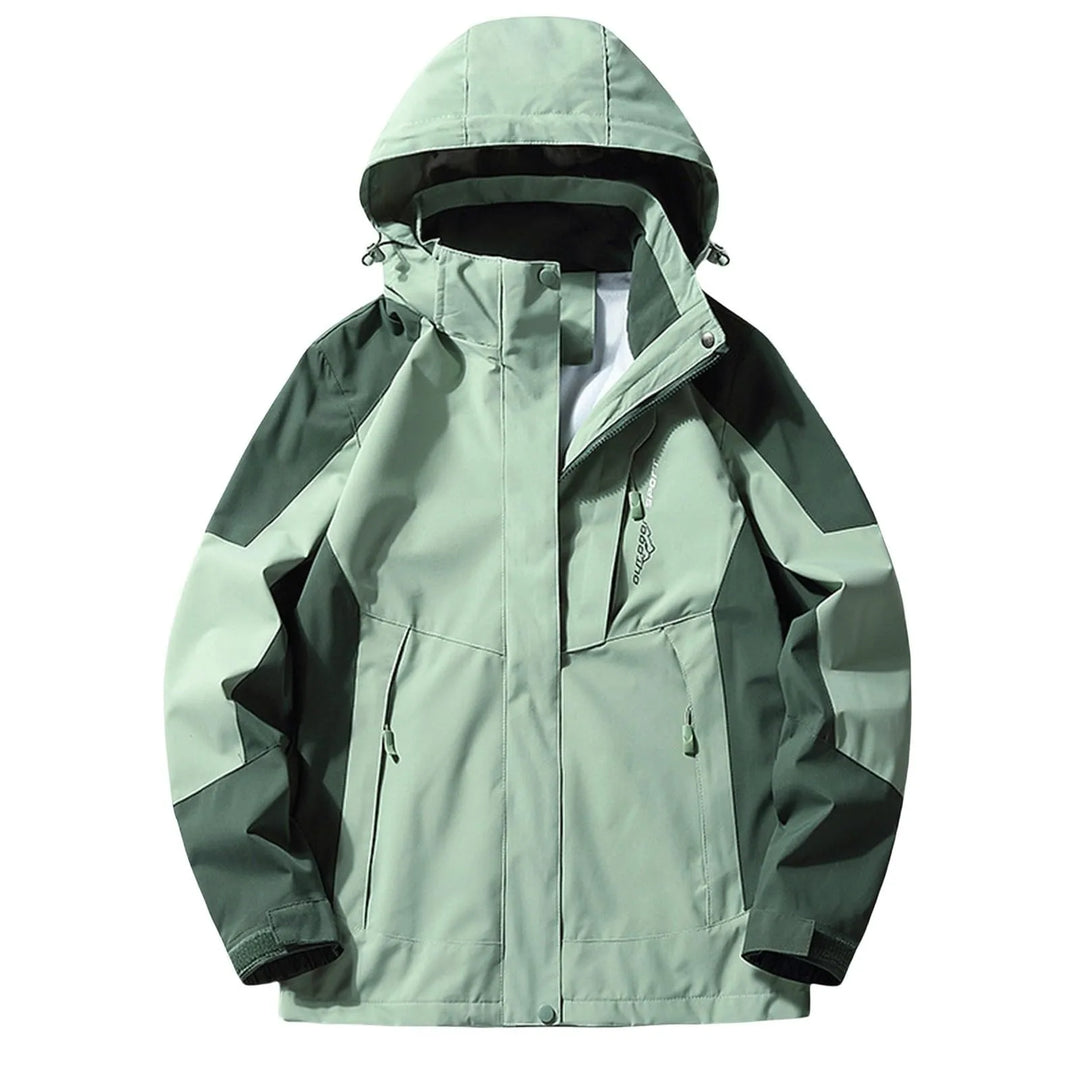 Unisex Hooded Ski Jacket – Waterproof Windproof Winter Snowboard Coat