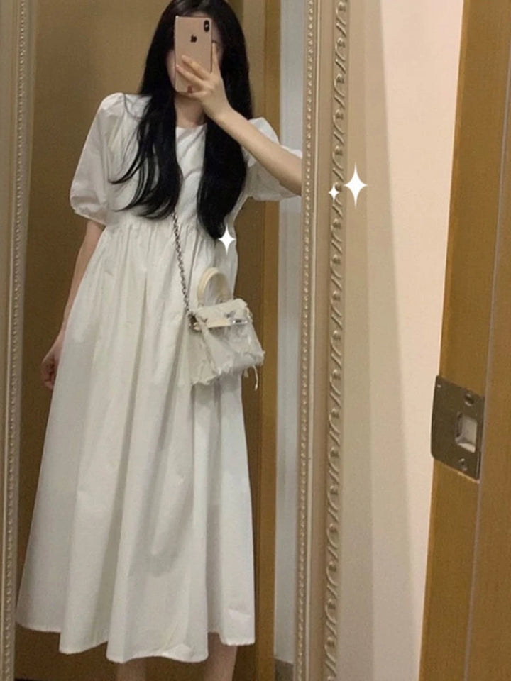 Female Dresses 2025 Midi White Clothing Women's Dress Cheap Casual One-piece Hot Xxl Chic and Elegant Pretty Vintage Harajuku X