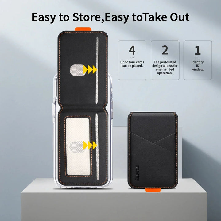 EliteMag™ Leder-iPhone-Geldbörse