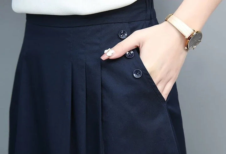 Female Skirts Korean Style A Line Women's Skirt Stylish Harajuku Premium Fashion Chic and Elegant Streetwear Modest Aesthetic V