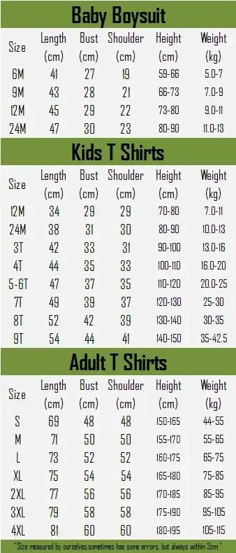 Summer Family T Shirts Parent-child Clothes Mother Father and Daughter Son Boy Girl Matching Tee Shirt Tops Baby Cotton Bodysuit