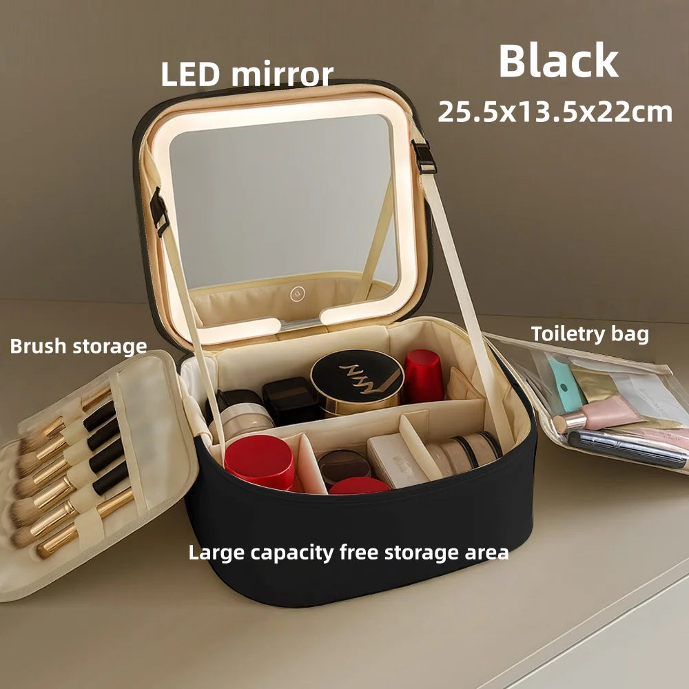 ShineMate™ Lighted Cosmetic Bag