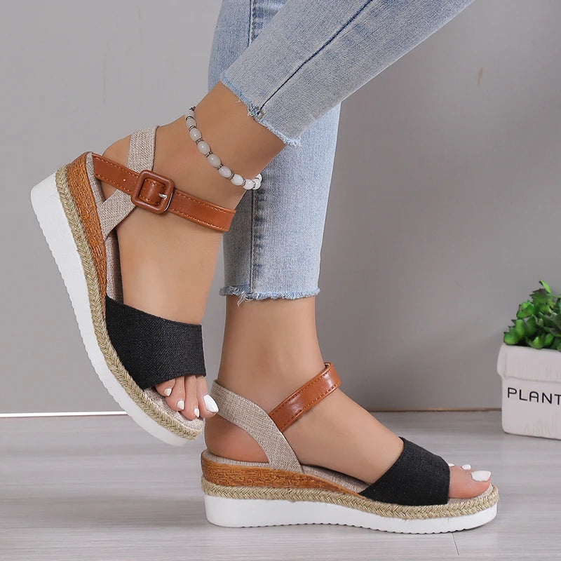 Women’s Wedge Sandals – Casual Elegant Soft Summer Shoes