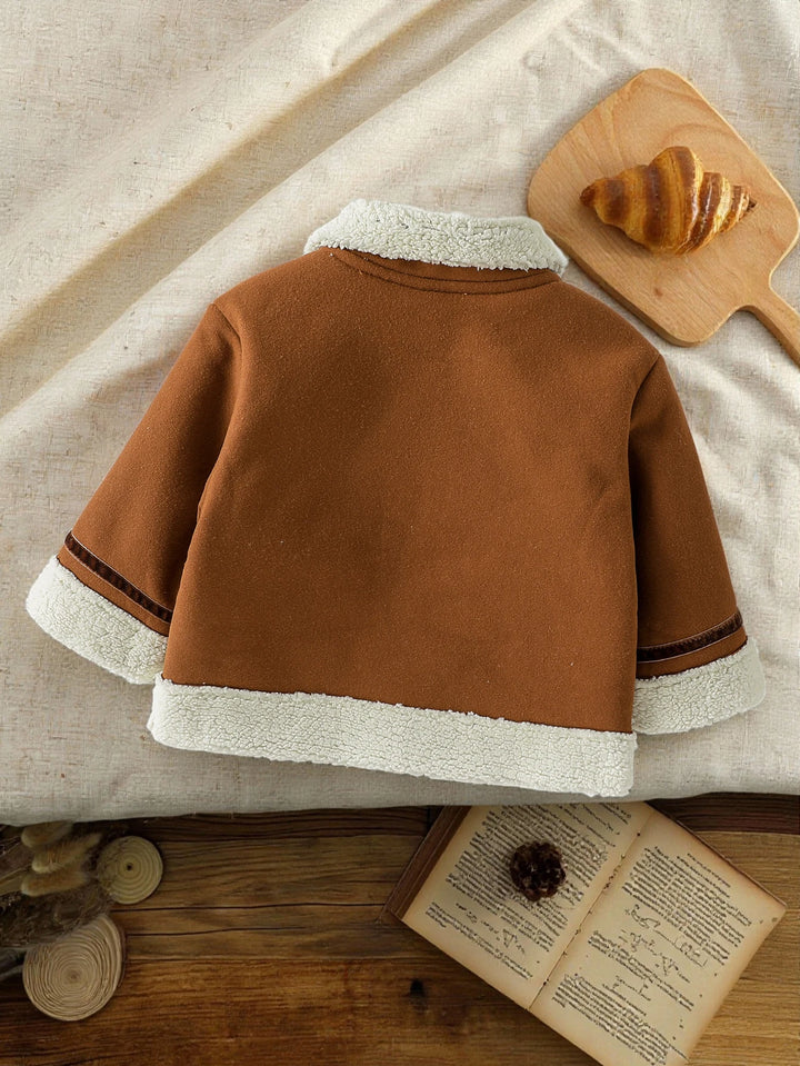 Warmer Baby-Jungen-Reißverschlussmantel im koreanischen Stil (1-3 Jahre)