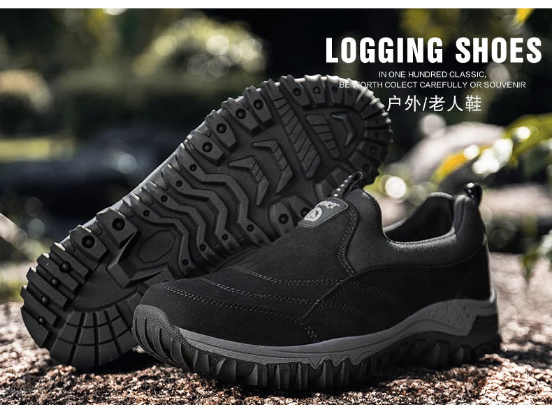 Men’s Walking Shoes 2023 – Comfortable Autumn & Winter Sneakers, Big Size Casual Footwear