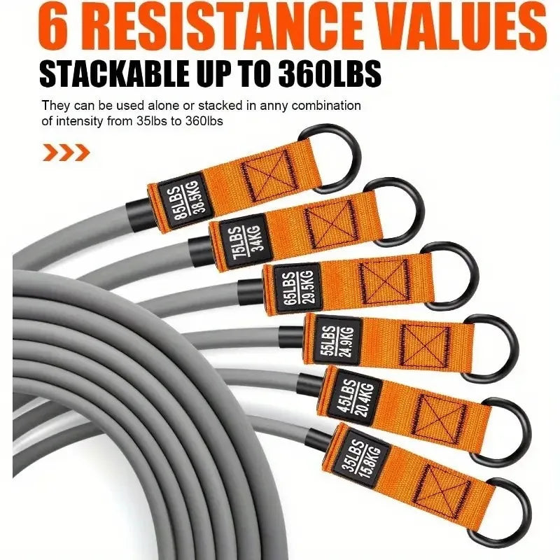 EliteGrip™ Widerstandsbänder – Heimfitness-Trainingsset