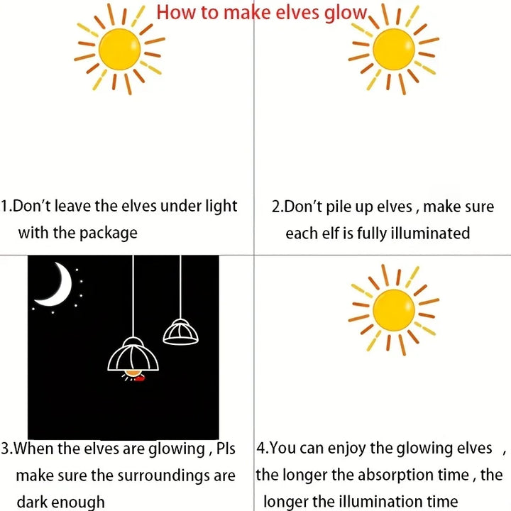 Garden Glow™ Mini-Baumgeistfiguren – 10er-Set für den Außenbereich