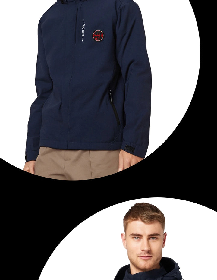 Unisex Interchange Outdoor Jacket – Lightweight Spring Mountaineering Zip Coat