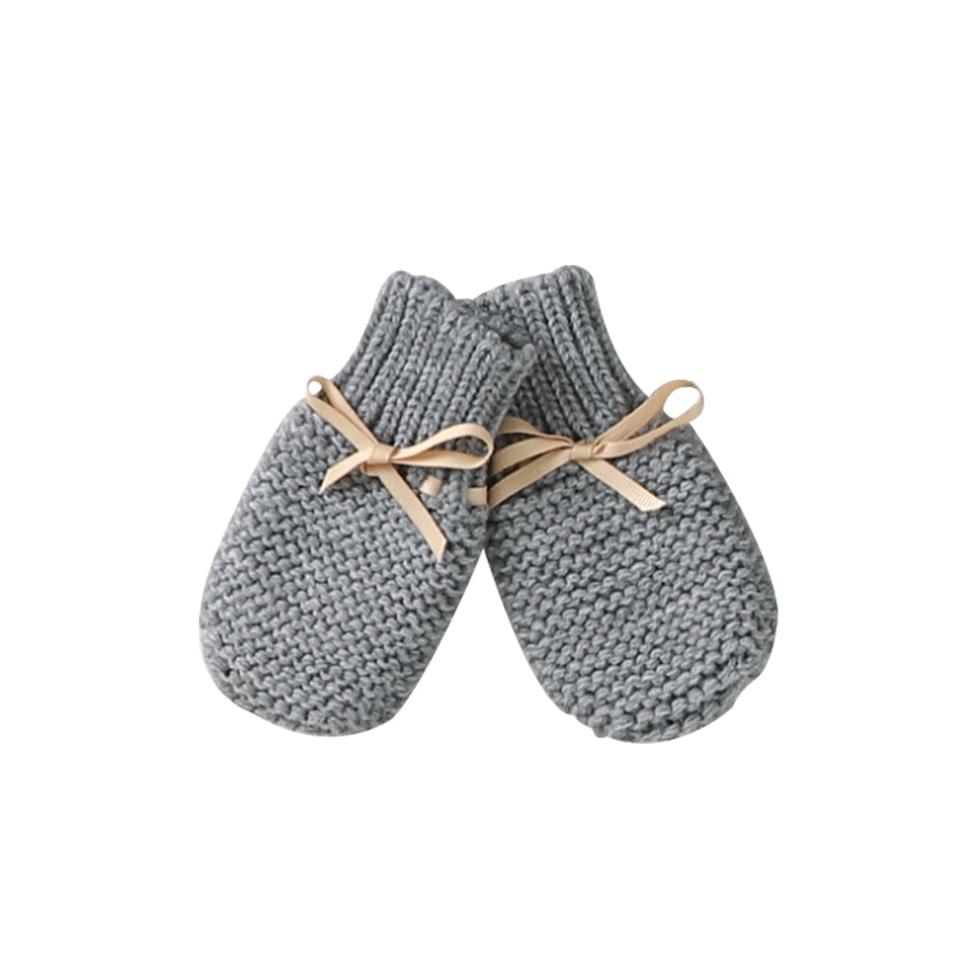 CozyToes™ Newborn Knitted Booties for Girls & Boys