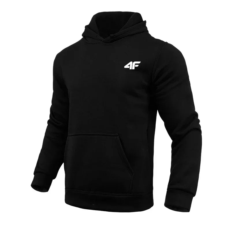 Men’s Hooded Sweatshirt – All-Season Casual Outdoor & Gym Jacket