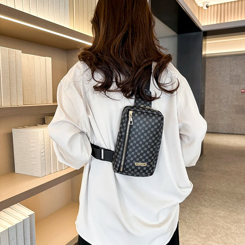 Umhängetasche und Schultertasche aus PU-Leder für Damen