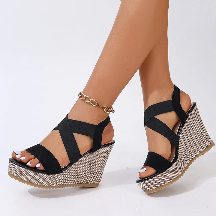Women’s Wedge Sandals – Waterproof Thick-Soled Summer Shoes