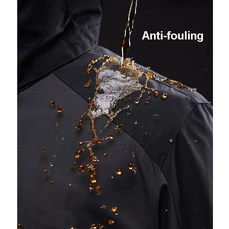 Men’s Winter Ski Jacket – Waterproof Windproof Snowboard & Trekking Coat