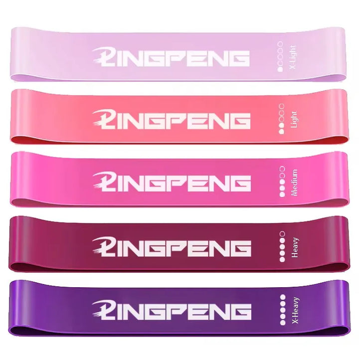 BodyBoost™ 5-Tension Exercise Bands – Full Body Workout