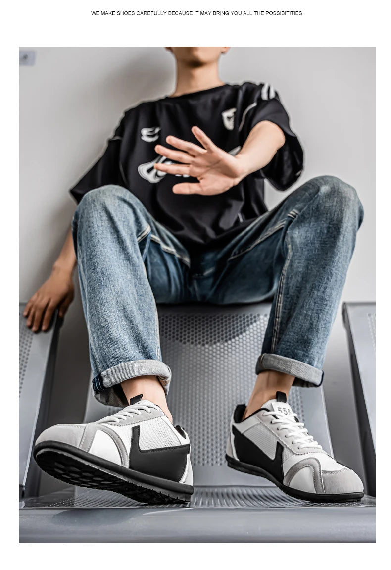 Shoes for Men's Casual Sports Shoes Fashion Breathable Outdoor Running Sneakers Comfortable Summer Walking Shoes Man Footwear