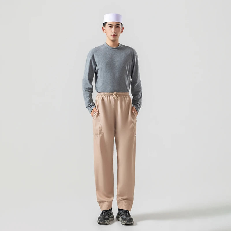 Men's Wide Leg Loose Cotton Abaya Pants Islamic Ramadan Trousers Arab Muslim Clothing Saudi Arabia Mubarak Pakistan Style