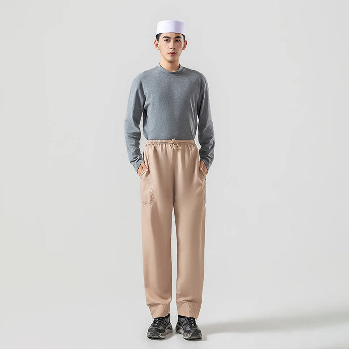 Men's Wide Leg Loose Cotton Abaya Pants Islamic Ramadan Trousers Arab Muslim Clothing Saudi Arabia Mubarak Pakistan Style