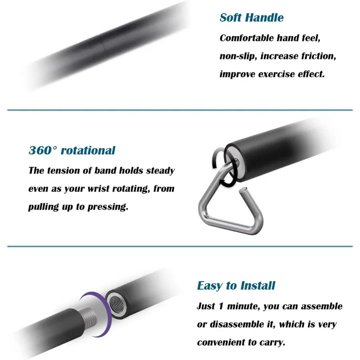 Klare Spezifikationen: Inklusive verstellbarer Größen (26,4" &amp; 39,4").
