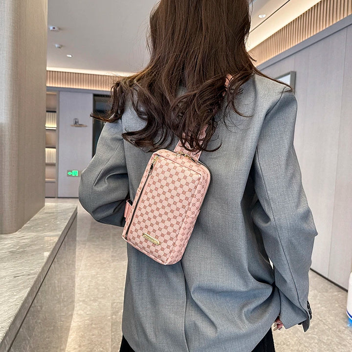 Umhängetasche und Schultertasche aus PU-Leder für Damen