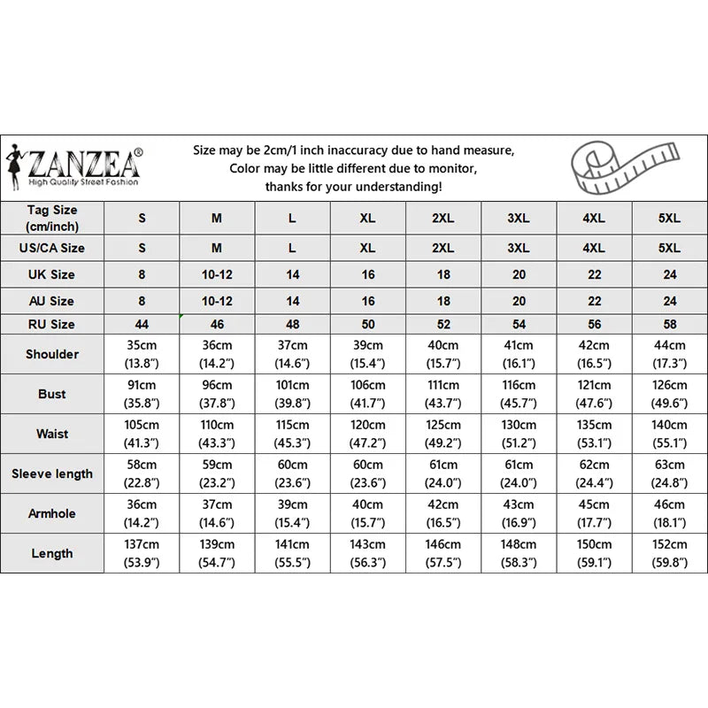 ZANZEA Muslim Modest Fashion Maxi Dress Women's Hijab O-Neck Long Sleeve Ruffled Hem Abaya Robes Islamic Ramadan Eid Kaftan