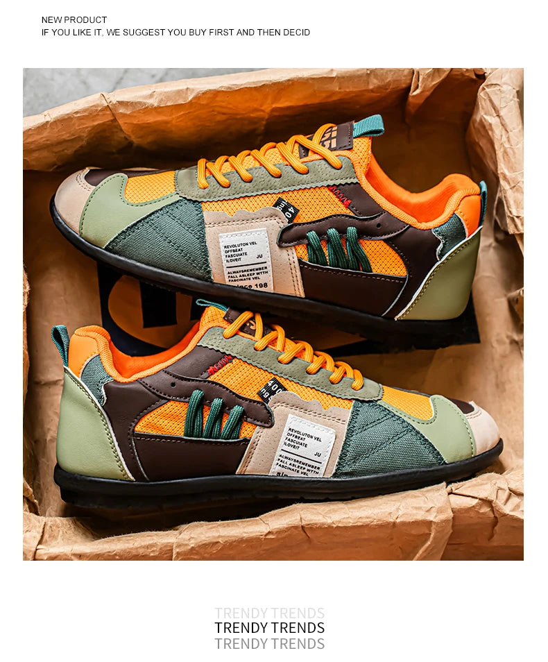 Shoes for Men's Casual Sports Shoes Fashion Breathable Outdoor Running Sneakers Comfortable Summer Walking Shoes Man Footwear