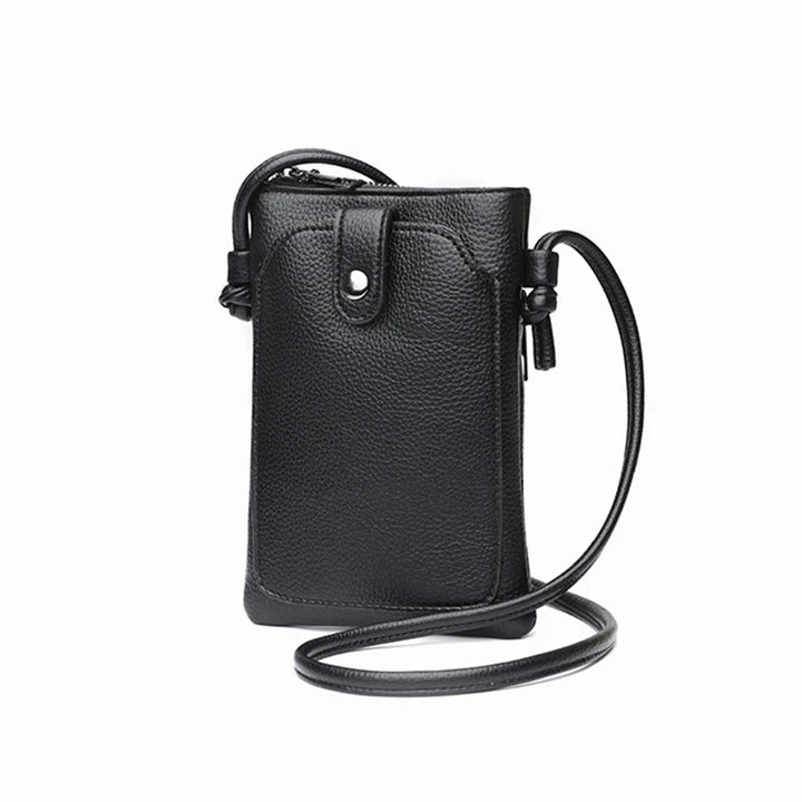 حقيبة كتف وحقيبة كروس نسائية من الجلد الصناعي - سعة كبيرة