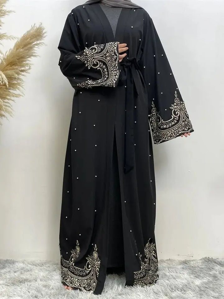 Kaftan Abaya Dubai Kimono Cardigan Muslim Hijab Dress Abayas For Women Robe Femme Caftan Marocain Qatar Islam Clothing