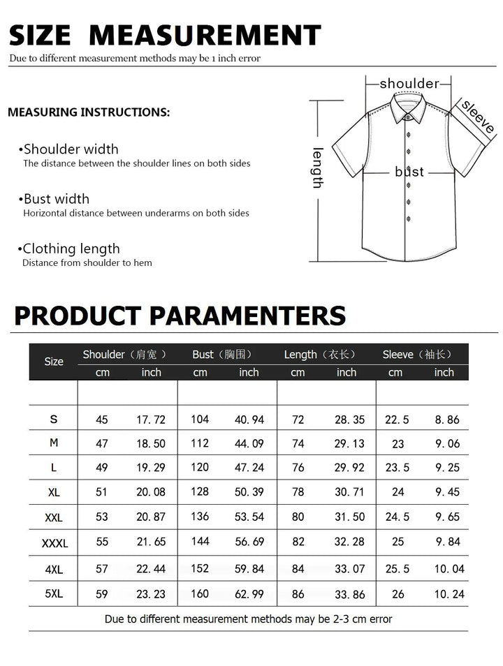 Alternating Striped men's Shirts Summer Minimalist Shirts Beach Casual Style Short Sleeved Shirt Men's Hawaii Vacation Shirt