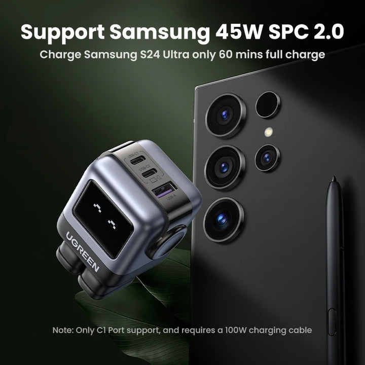 RoboCharger™ 65W PD GaN Fast Charger