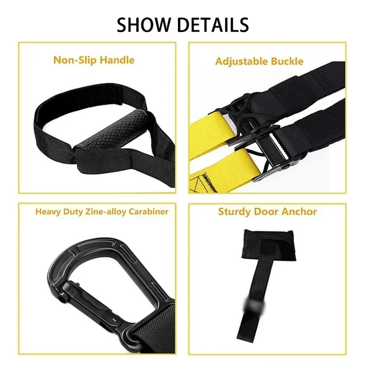 P3™ Trx Suspension Belt – Widerstandsband für Yoga &amp; Workouts