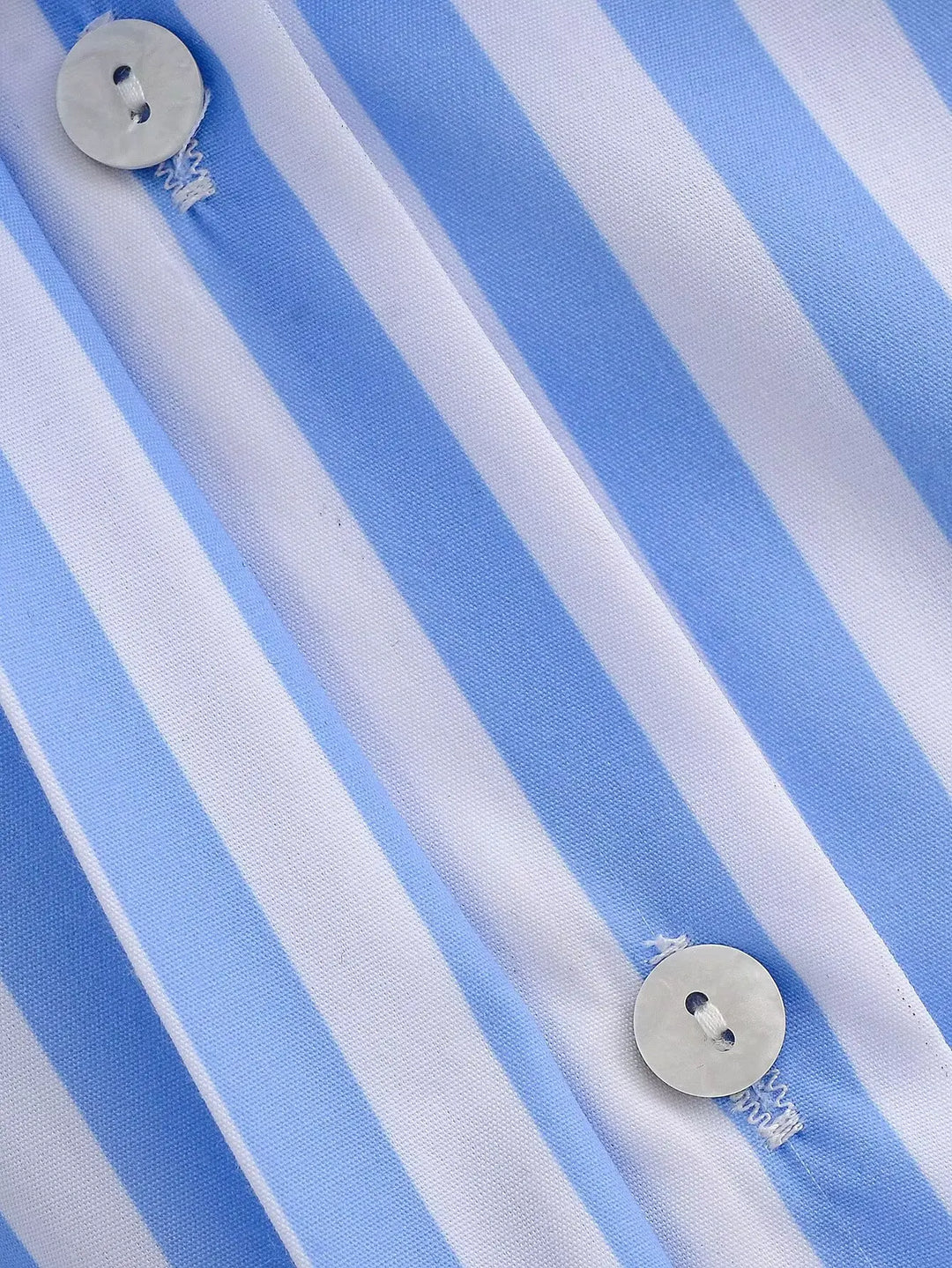 Women's Striped Shirts 2026 Summer Fashion High Neck With Bow Short Sleeve Blouses Casual Female Loose Buttons Tops