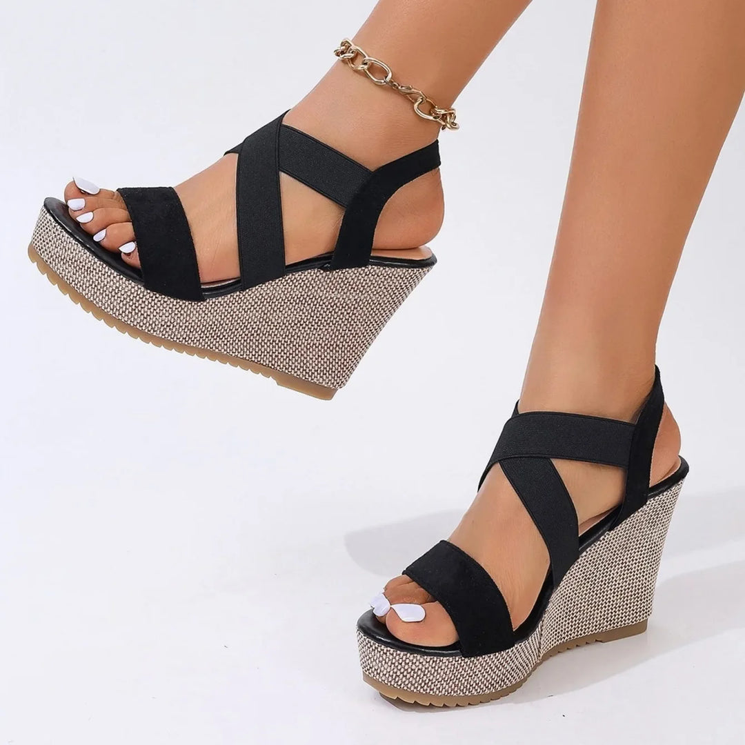 Women’s Wedge Sandals – Waterproof Thick-Soled Summer Shoes