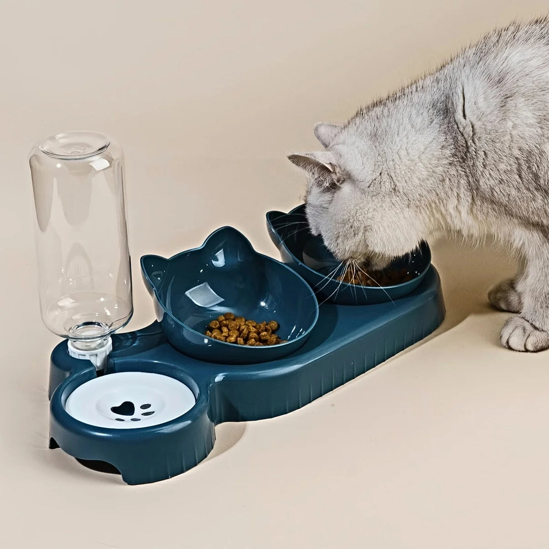 PetFlow™ 3-in-1 Trink- und Futternapf