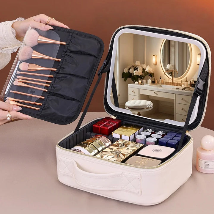 ShineMate™ Lighted Cosmetic Bag