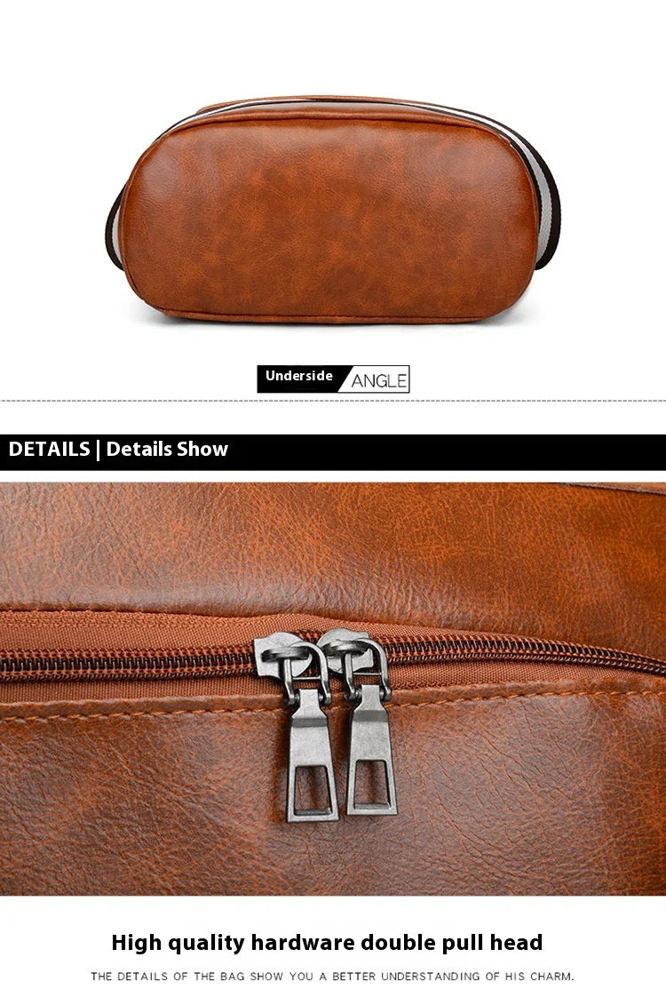 Women’s PU Leather Backpack – Fashion Daypack Shoulder Handbag