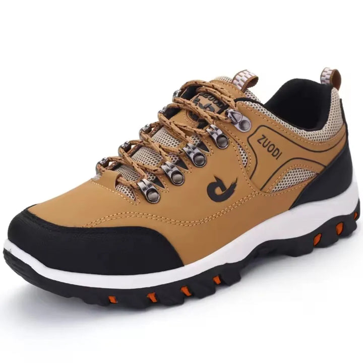 Men’s Leather Casual Sneakers – Lightweight Walking Shoes for Spring, Autumn & Winter