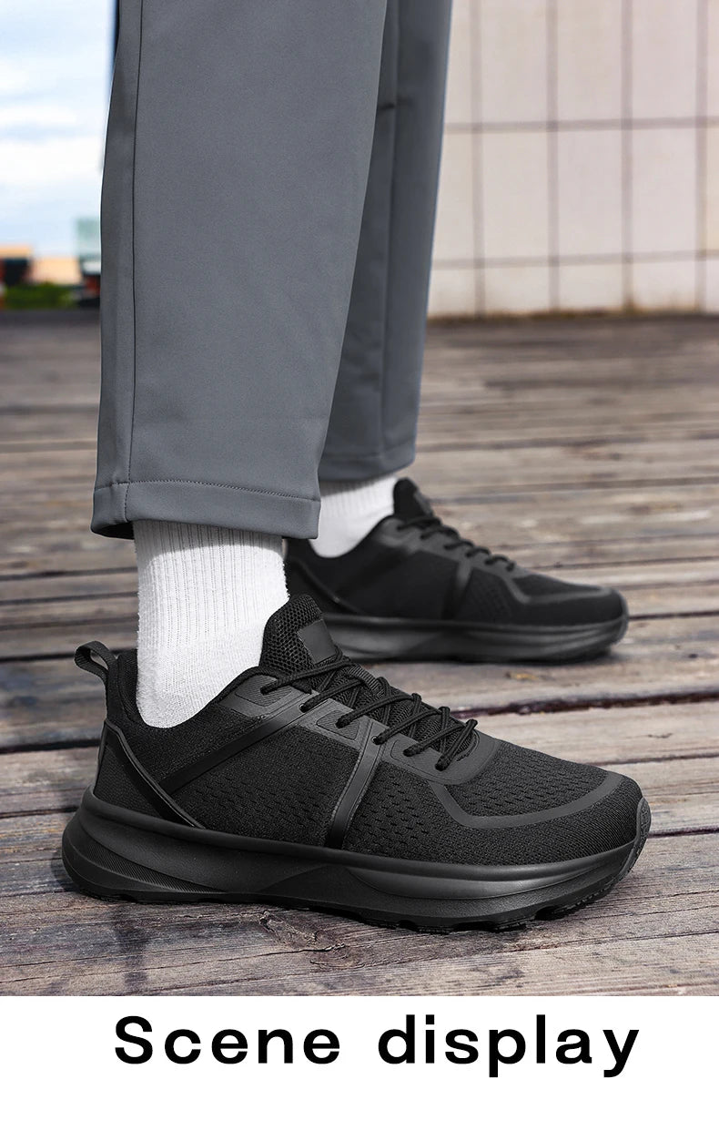 Men’s Barefoot Sneakers – Zero Drop, Wide Toe, Lightweight Breathable Minimalist Running & Gym Shoes