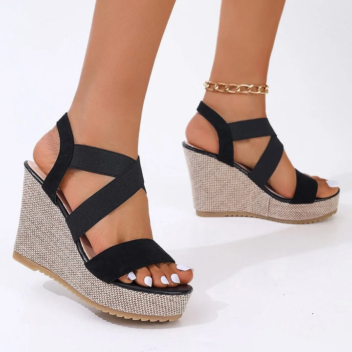 Women’s Wedge Sandals – Waterproof Thick-Soled Summer Shoes