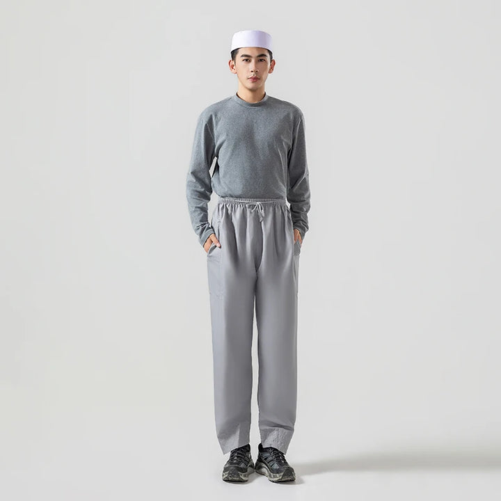 Men's Wide Leg Loose Cotton Abaya Pants Islamic Ramadan Trousers Arab Muslim Clothing Saudi Arabia Mubarak Pakistan Style