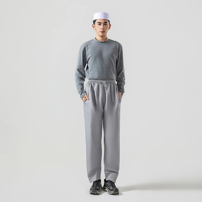 Men's Wide Leg Loose Cotton Abaya Pants Islamic Ramadan Trousers Arab Muslim Clothing Saudi Arabia Mubarak Pakistan Style