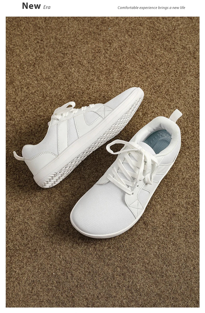 New Minimalist Shoes for Men Wide Toe Barefoot Zero Drop Shoes Casual Breathable Mesh Lightweight Walking Sneakers Man