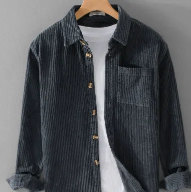 Men's Shirt - Spring/Summer New Style Long-Sleeved Shirt,For Customized Products, Please Contact Us