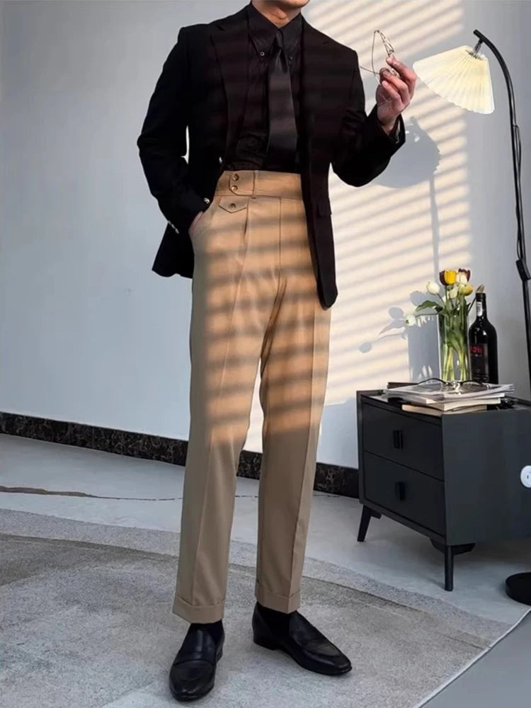 Outdoor Casual Men's Shirts Classic Turn-down Collar Buttoned Striped Printed Shirt For Mens Autumn Fashion Long Sleeve Cardigan