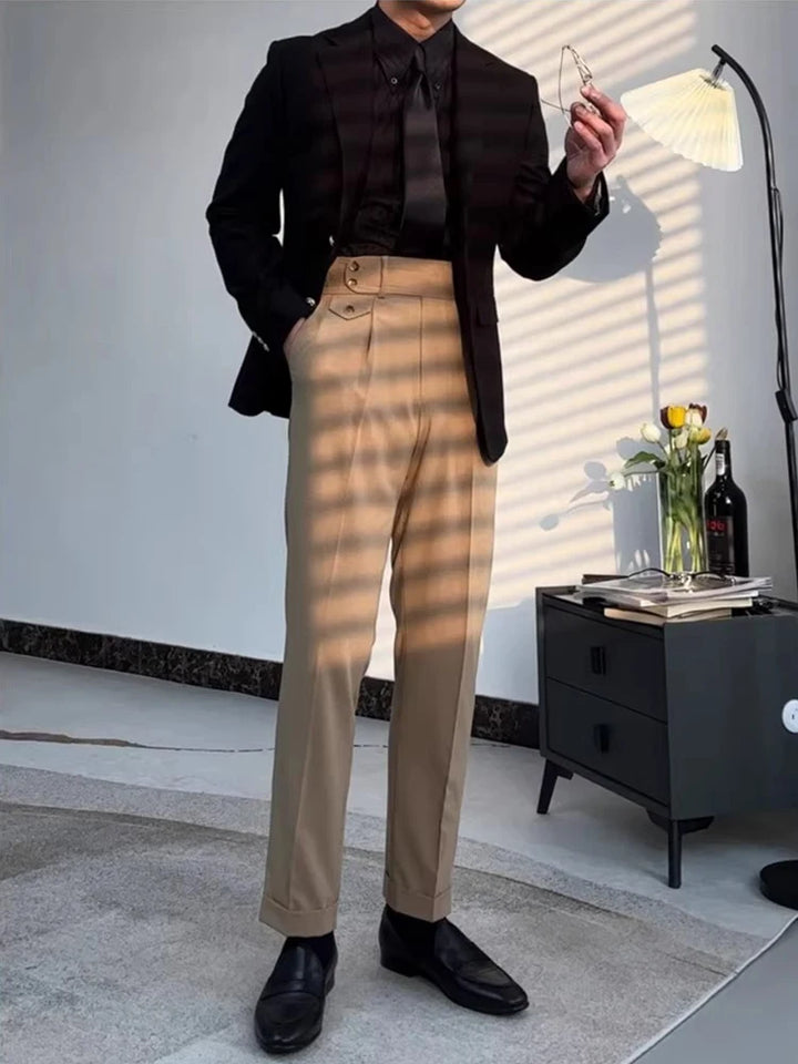 Outdoor Casual Men's Shirts Classic Turn-down Collar Buttoned Striped Printed Shirt For Mens Autumn Fashion Long Sleeve Cardigan