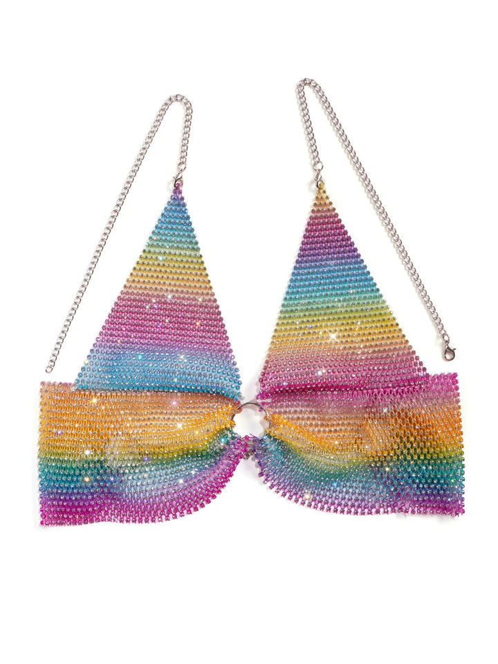 Sexy black White Summer crop top women festival Beach club outfits Party tank top t shirt woman Halter Rhinestones tops topy Hot